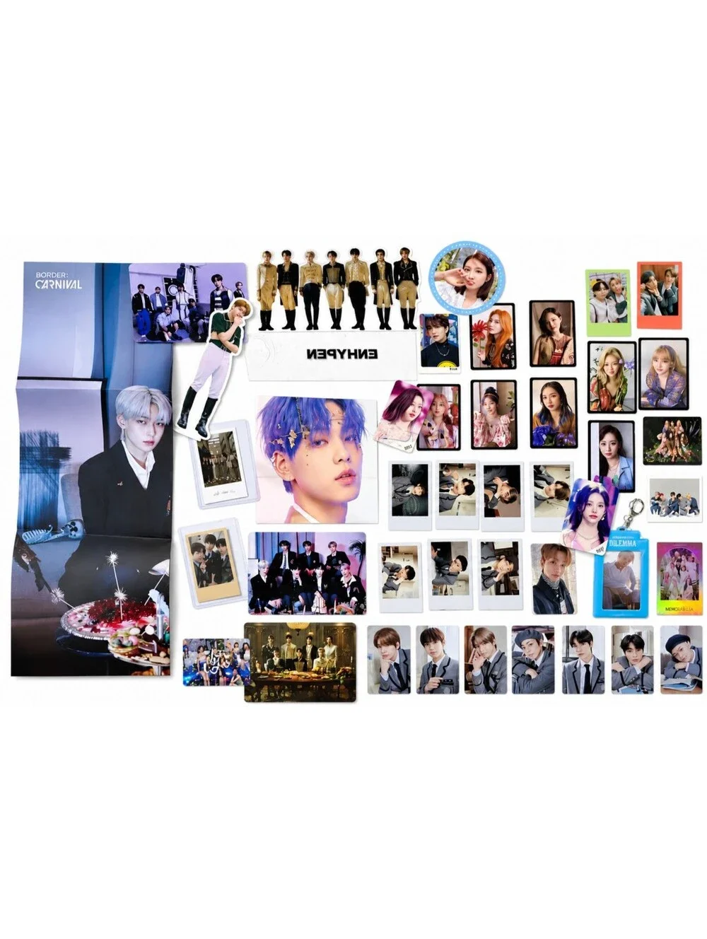 K-Pop Photocard & Merch Bundle ENHYPEN, TXT, TWICE & More 50+ Pieces